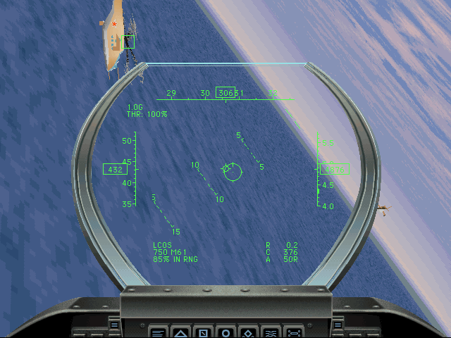 U.S. Navy Fighters screenshot 3 for Playstation